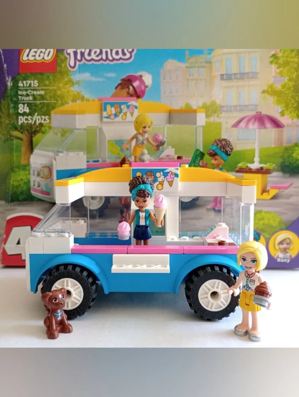 LEGO Friends Ice Cream Truck 41715 - Incomplete - For Parts Only - See Photos